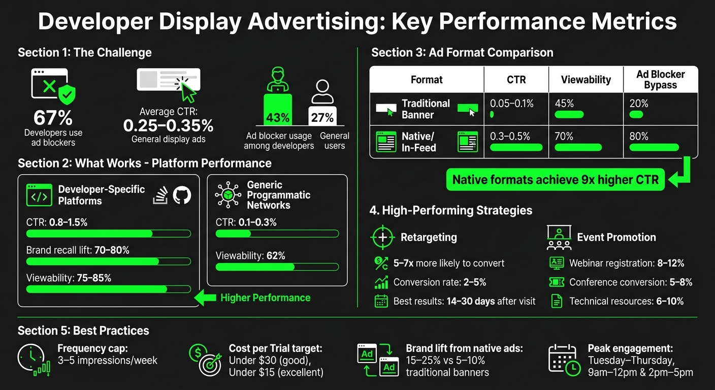 Developer Display Advertising Performance Metrics and Best Practices