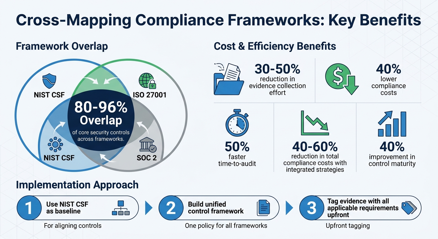 Cross-Mapping Compliance Frameworks: Benefits and Overlap Statistics
