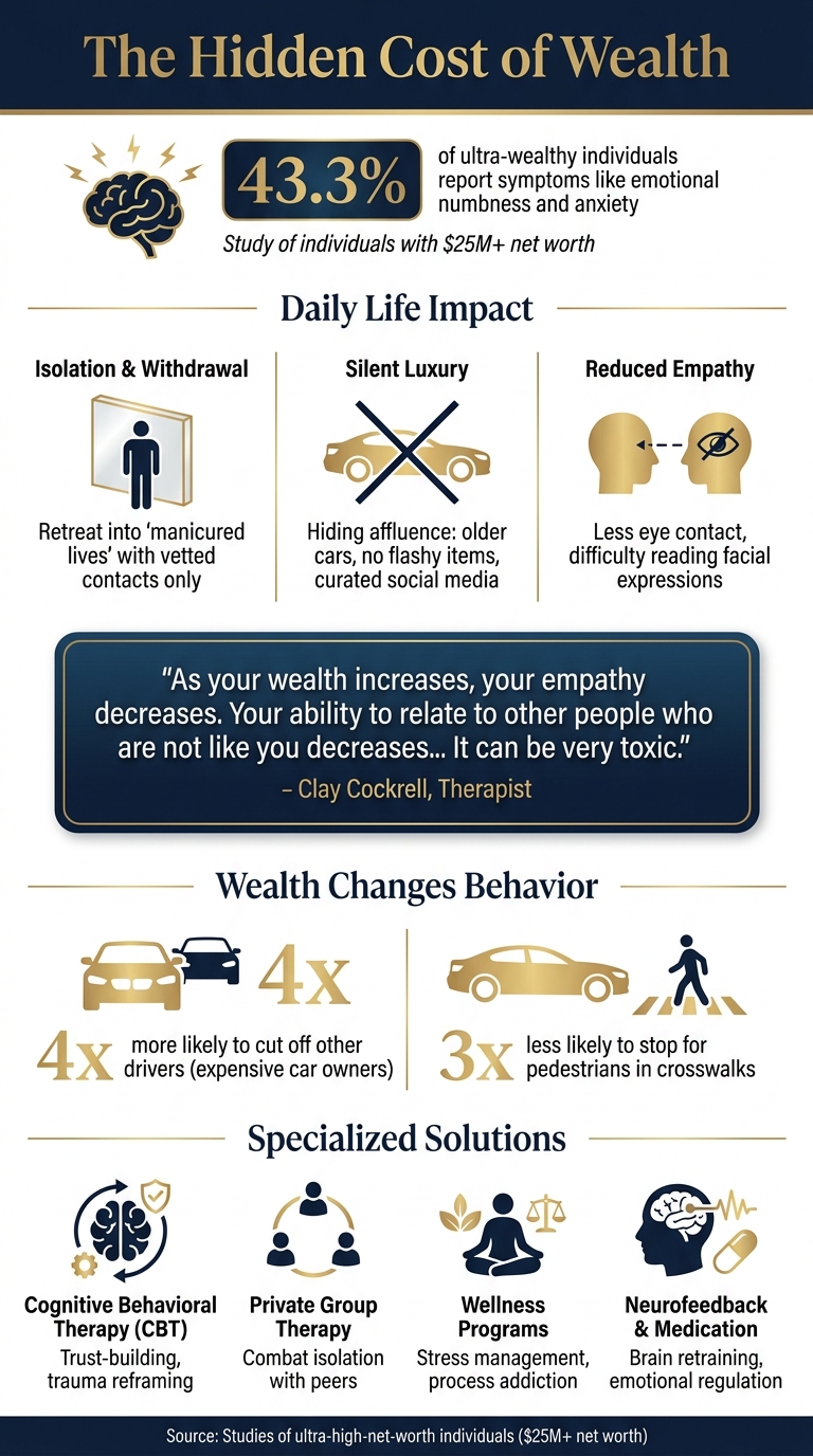 The Psychological Impact of Extreme Wealth: Key Statistics and Effects