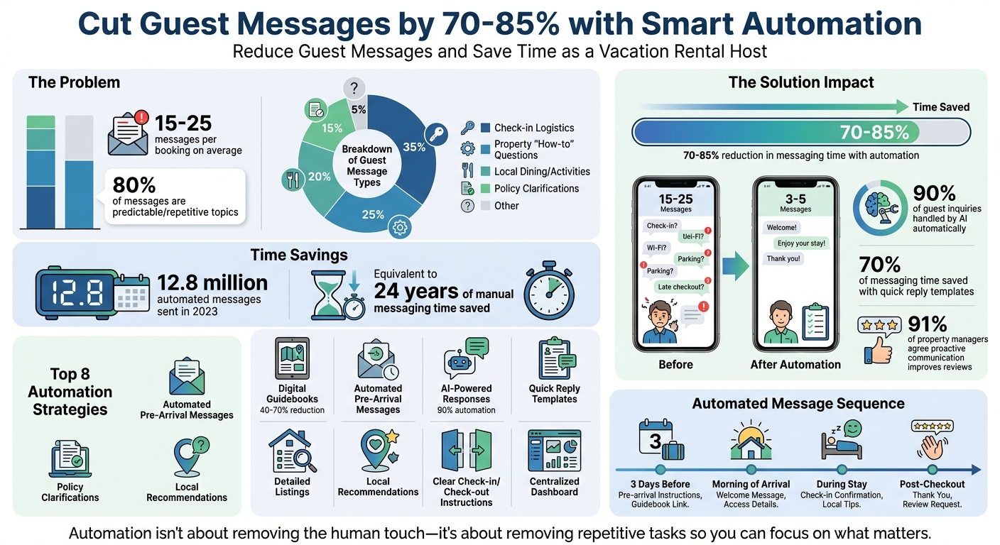 Guest Messaging Statistics: How Automation Saves Vacation Rental Hosts Time