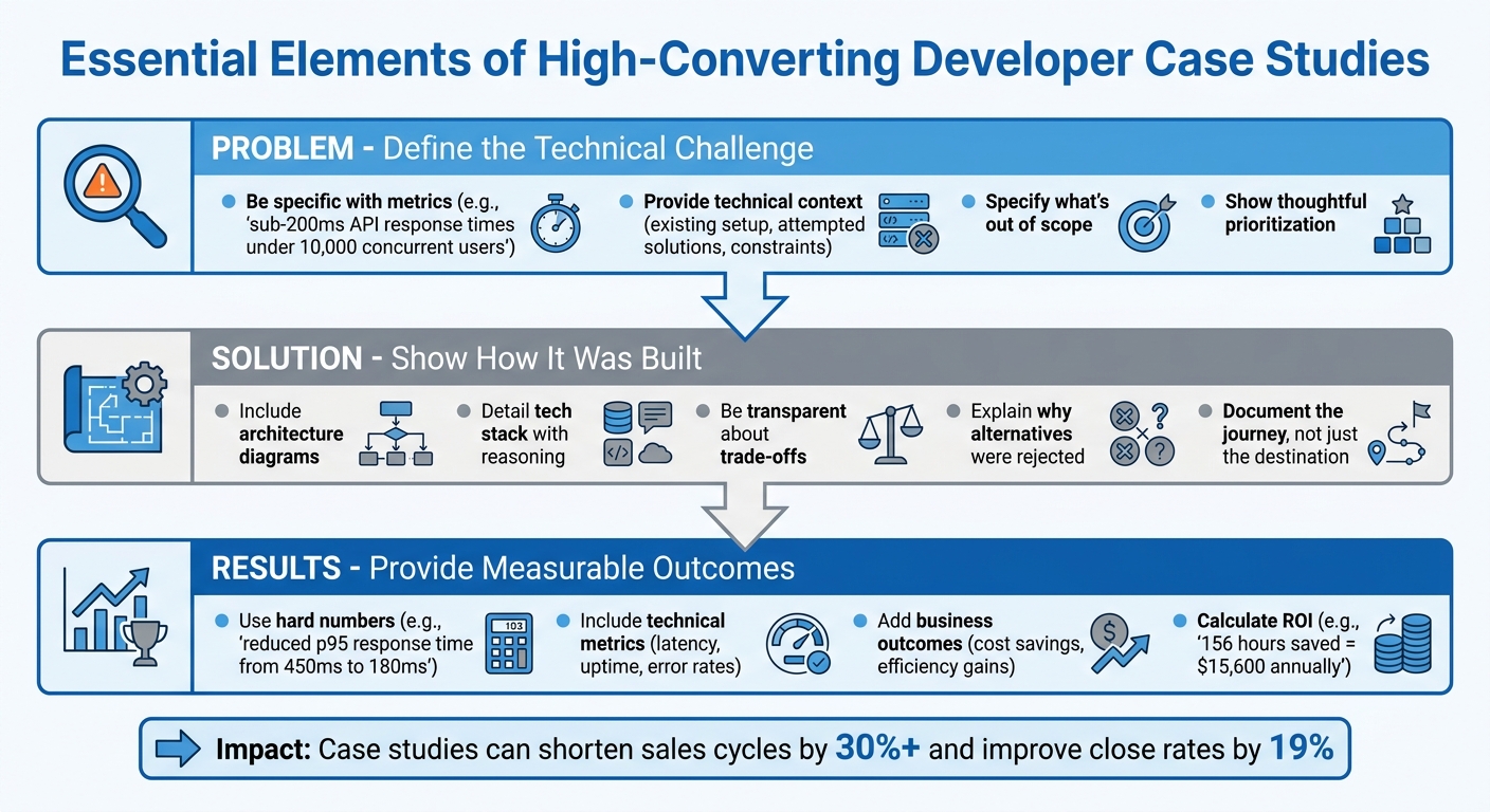 Essential Elements of High-Converting Developer Case Studies