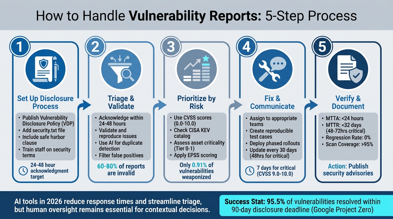 5-Step Vulnerability Report Management Process for Support Teams