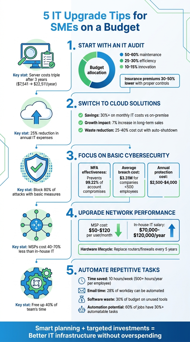 5 Budget-Friendly IT Upgrade Tips for Small Businesses