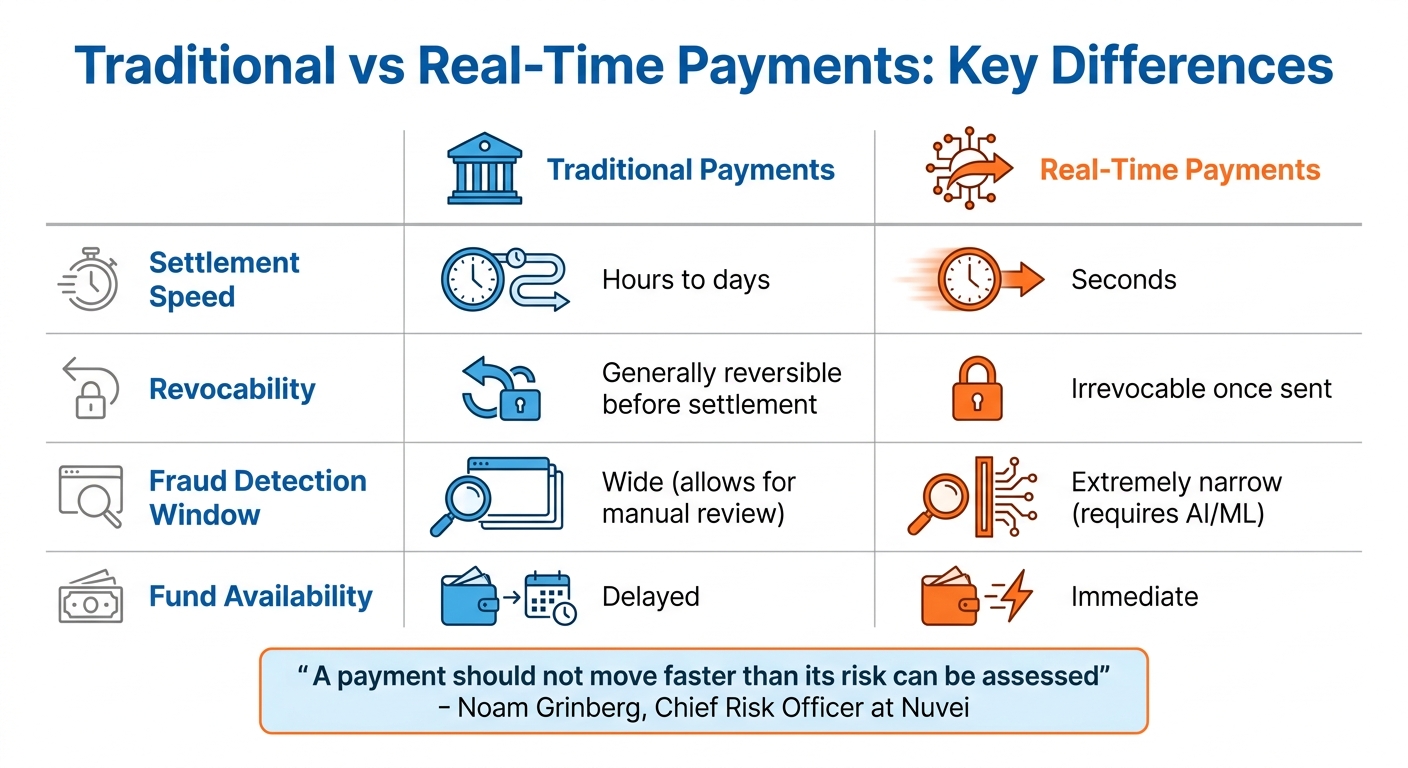 Traditional vs Real-Time Payments: Fraud Detection Comparison