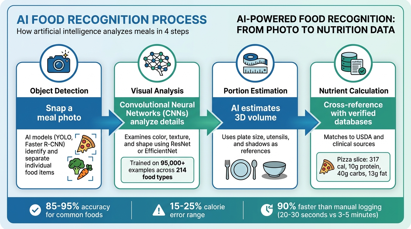 How AI Food Recognition Works: From Photo to Nutritional Data