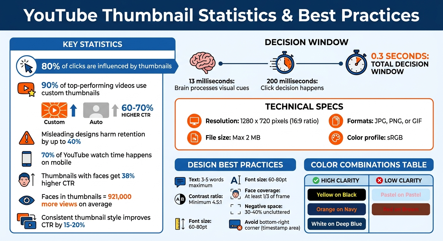 YouTube Thumbnail Statistics and Best Practices Guide