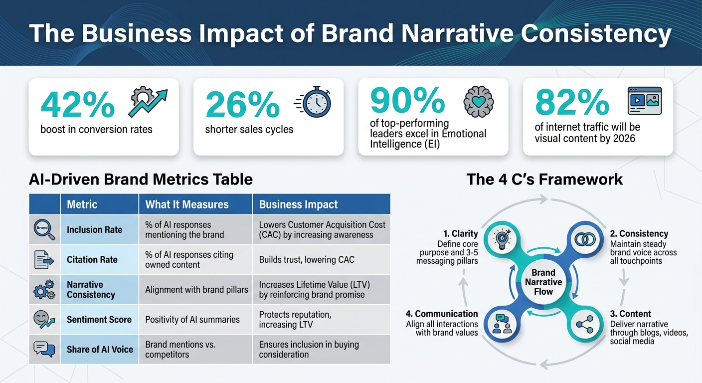 Impact of Brand Narrative Consistency on Business Performance