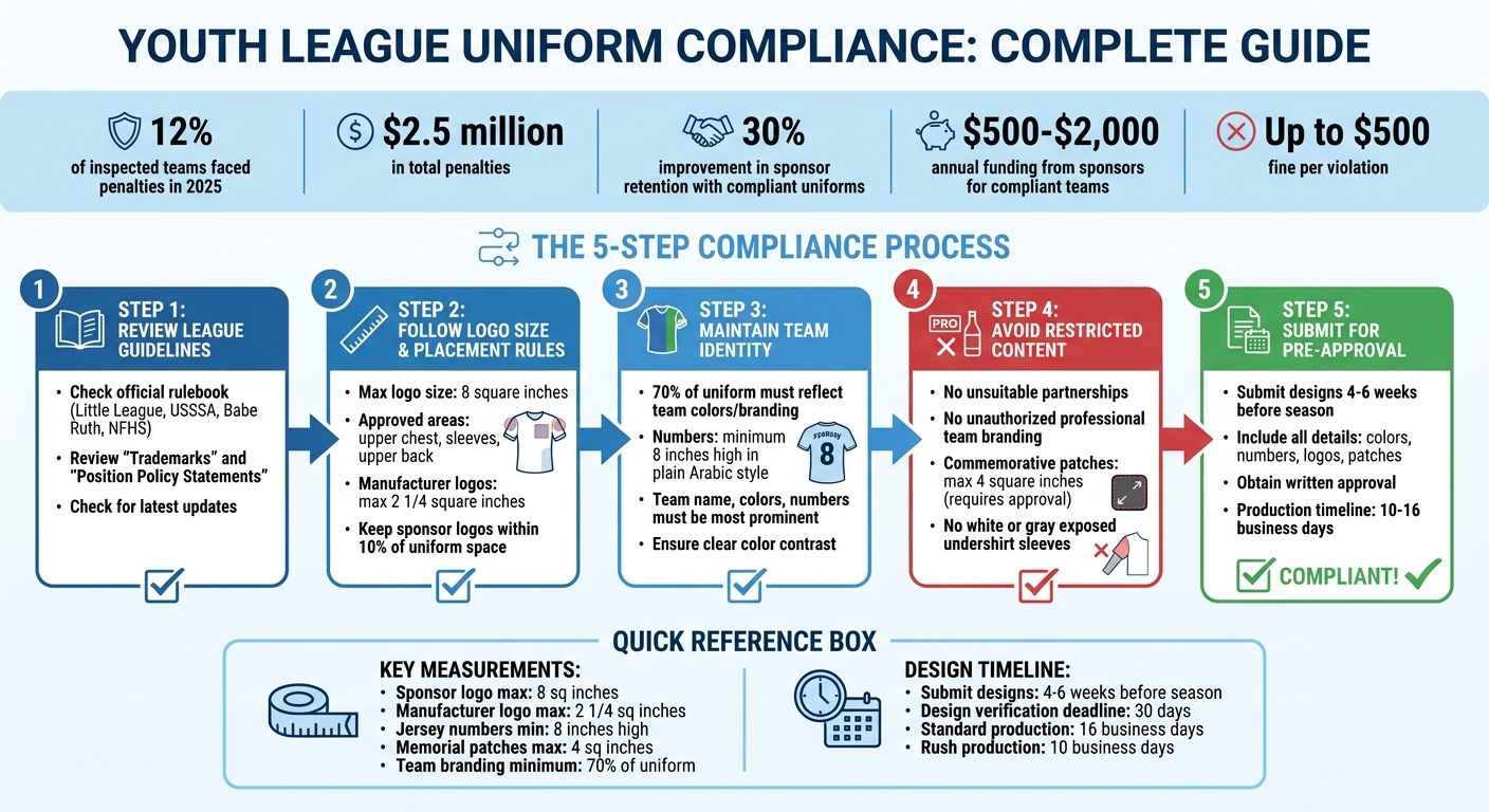 Youth League Uniform Compliance Checklist: 5 Steps to Approval