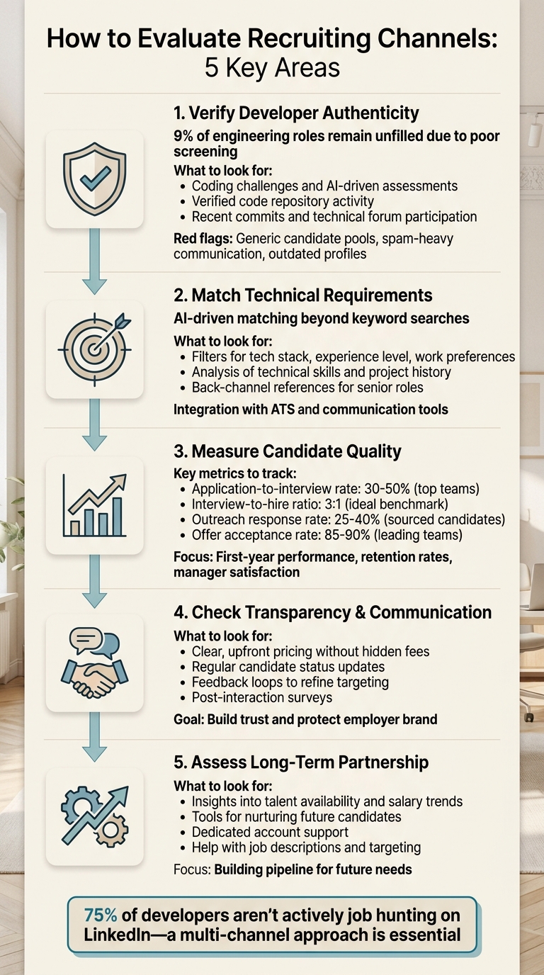 5-Step Framework for Evaluating Engineering Recruiting Channels