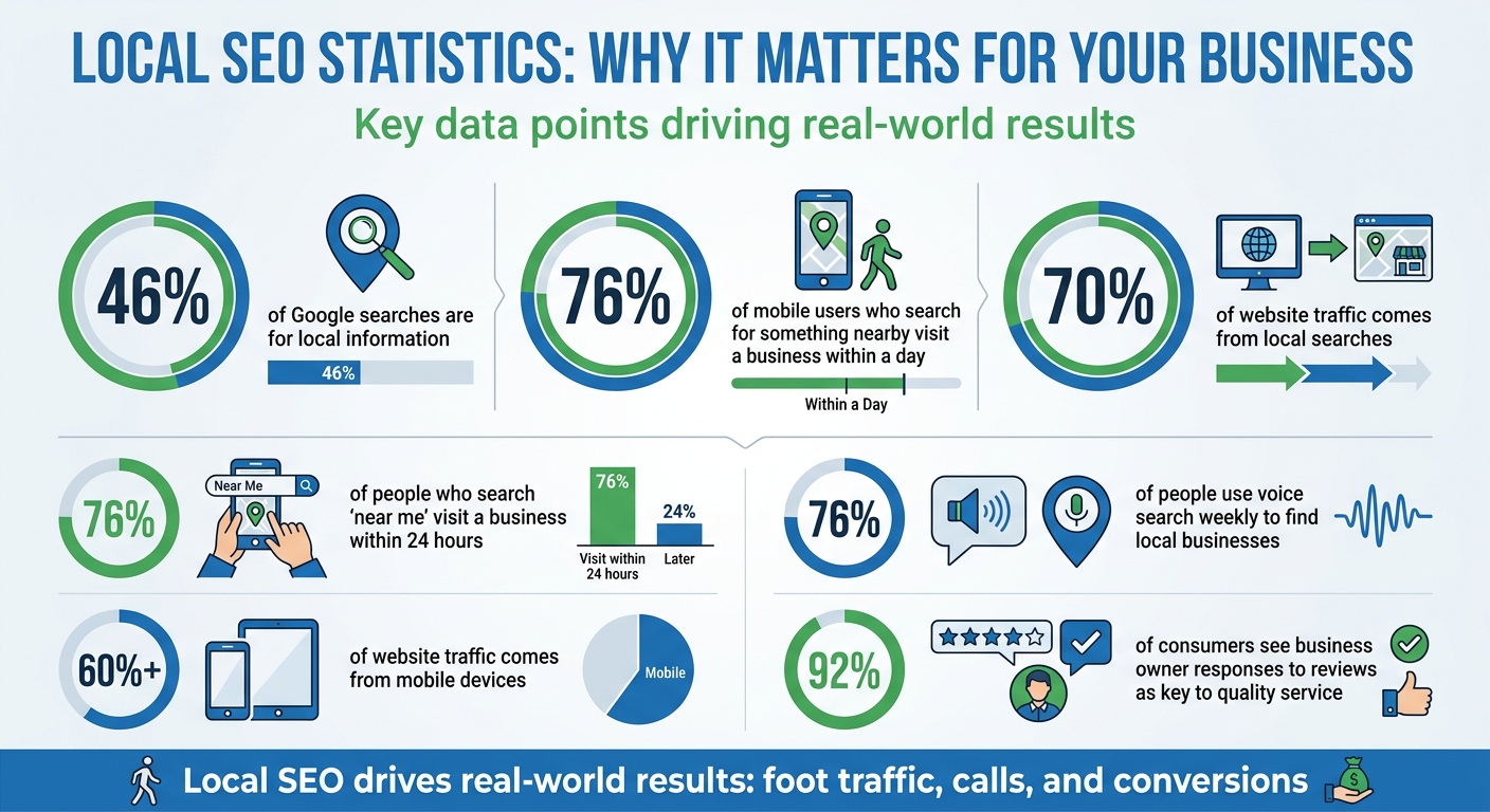 Local SEO Statistics and Impact on Business Visibility