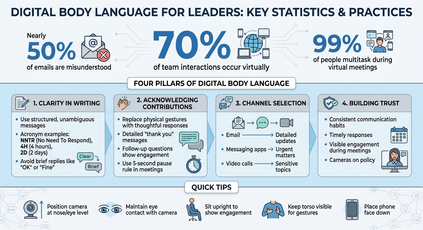 Digital Body Language Statistics and Key Communication Practices for Leaders
