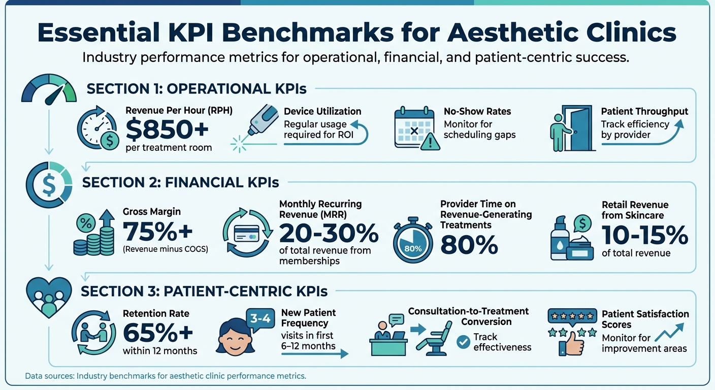Essential KPI Benchmarks for Aesthetic Clinics