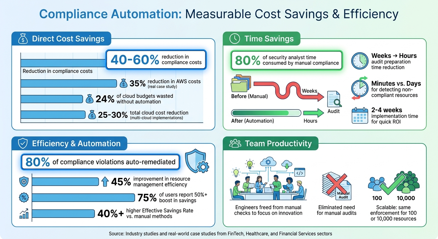 Compliance Automation Cost Savings and Efficiency Gains