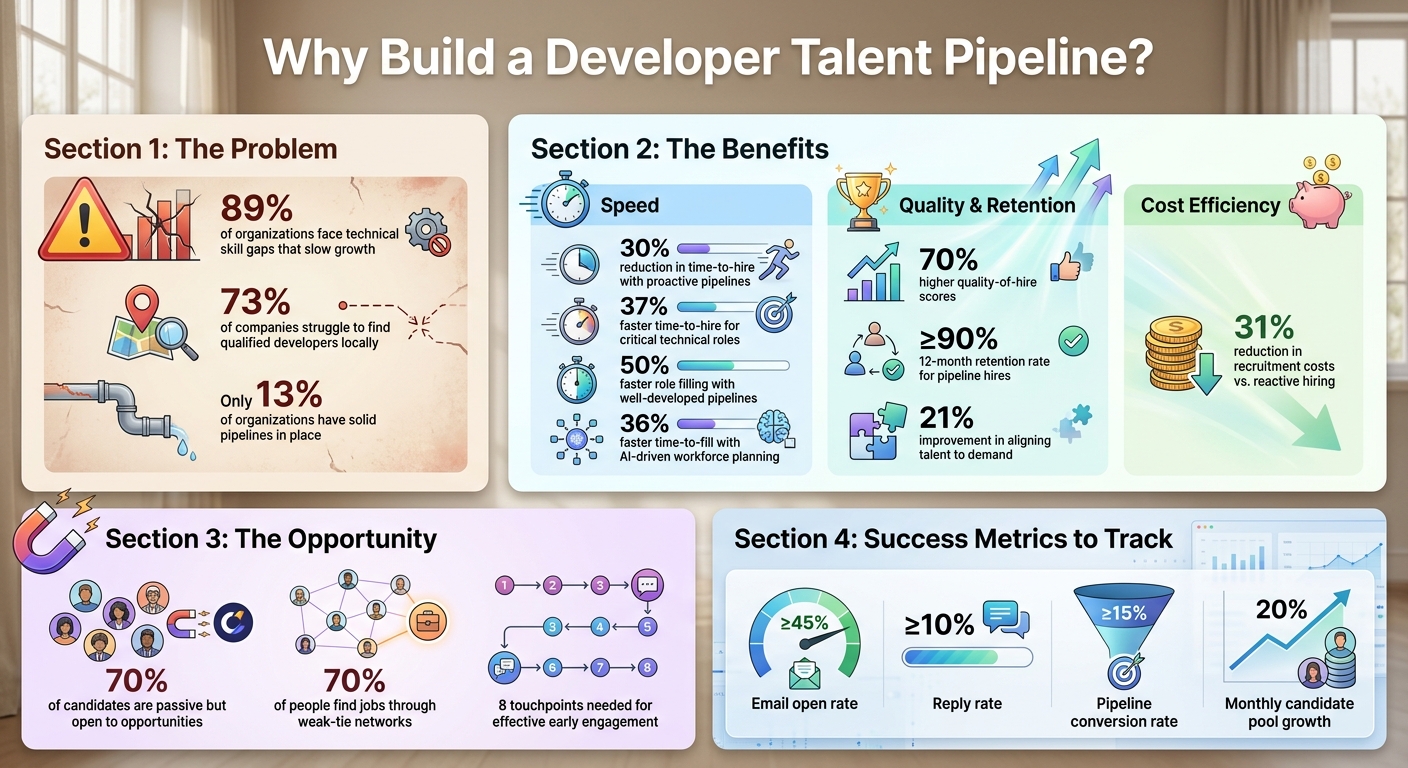 Developer Talent Pipeline: Key Statistics and Benefits