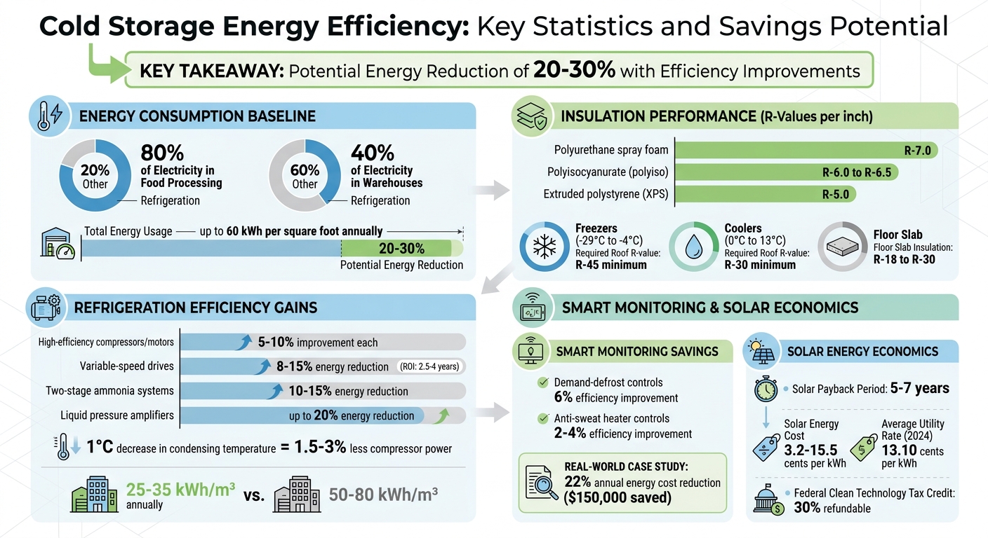 Cold Storage Energy Efficiency: Key Statistics and Savings Potential