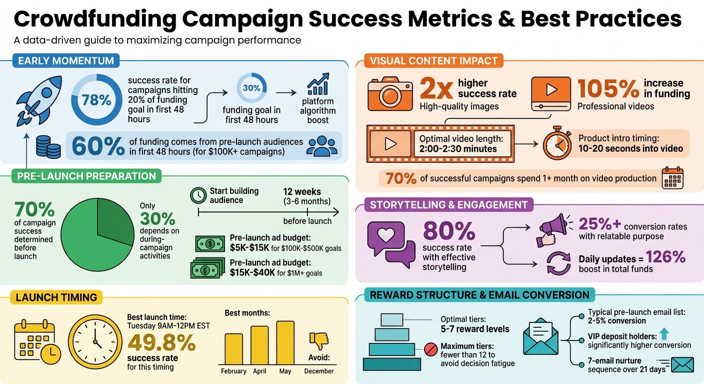 Key Success Metrics for Crowdfunding Campaigns