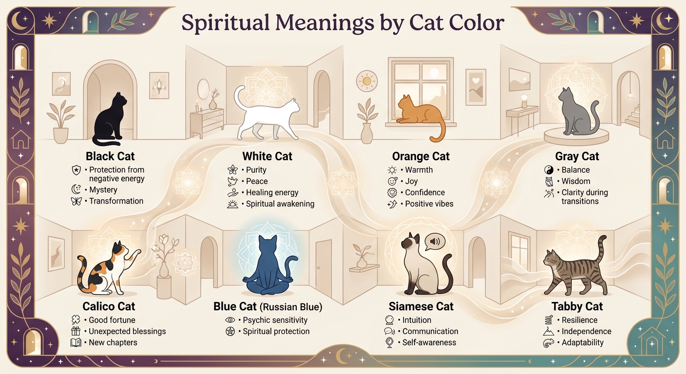 Spiritual Meanings of Cat Colors: Symbolism Guide