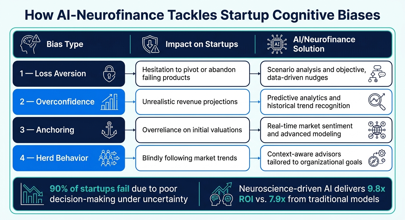 AI-Neurofinance: How AI Tackles Startup Cognitive Biases