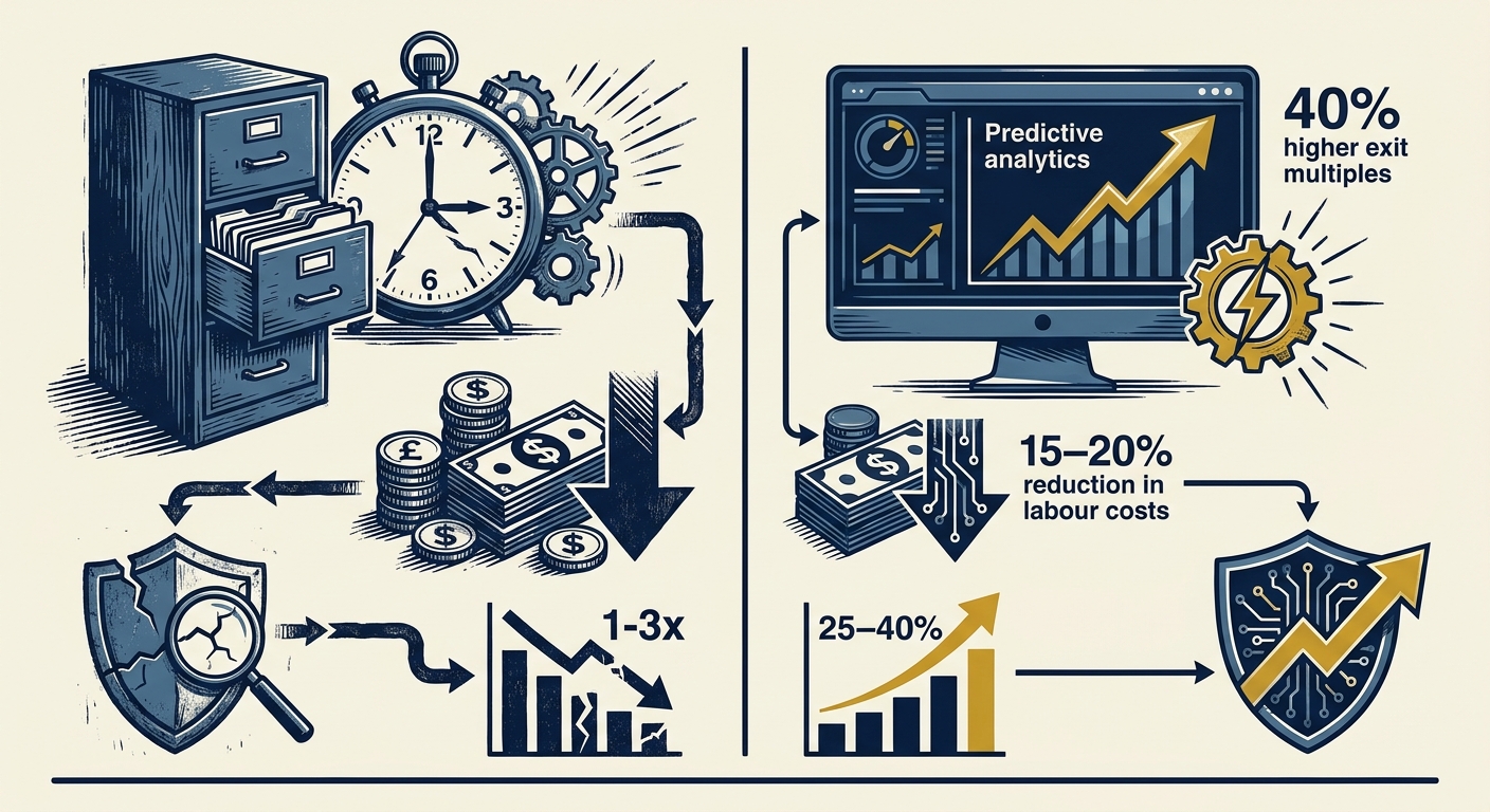 AI vs Standard Exit Planning: Key Metrics Compared