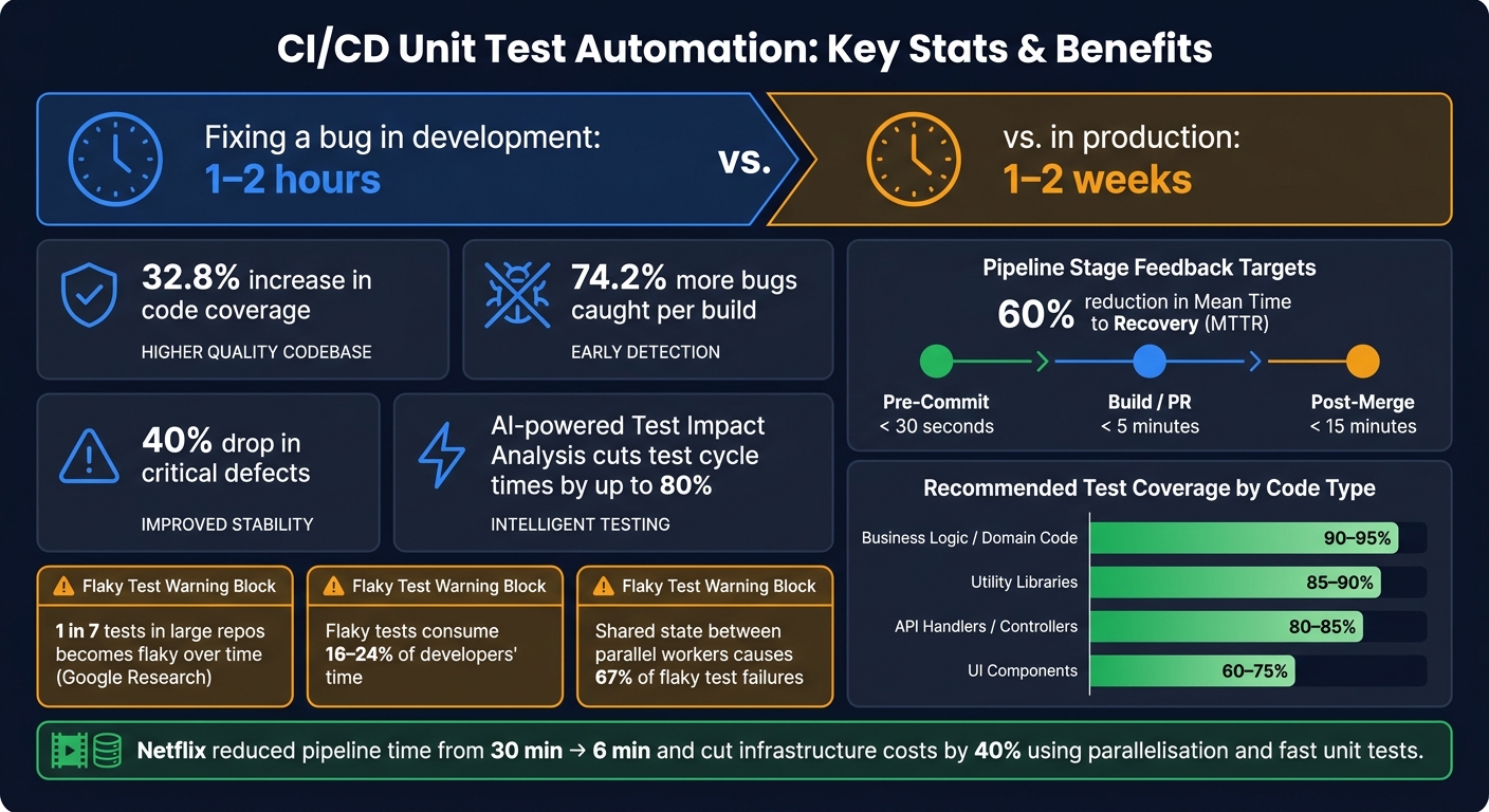 CI/CD Unit Test Automation: Key Stats &amp; Benefits