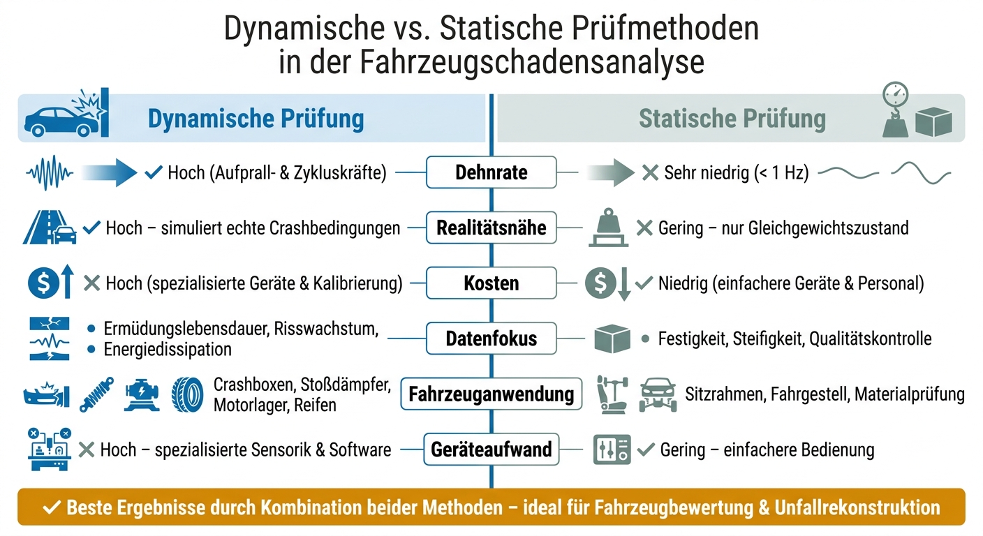Dynamische vs. Statische Prüfmethoden: Der große Vergleich
