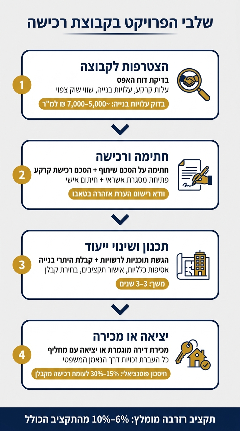 קבוצת רכישה: תפקידי חברי הקבוצה והסיכונים