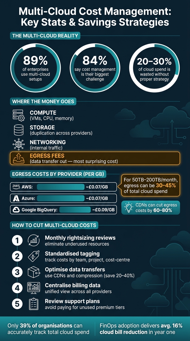 Multi-Cloud Cost Management: Key Stats &amp; Savings Strategies