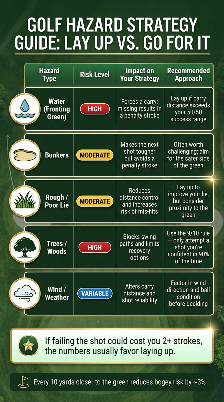 Golf Course Decision Guide: Lay Up vs. Go for the Green