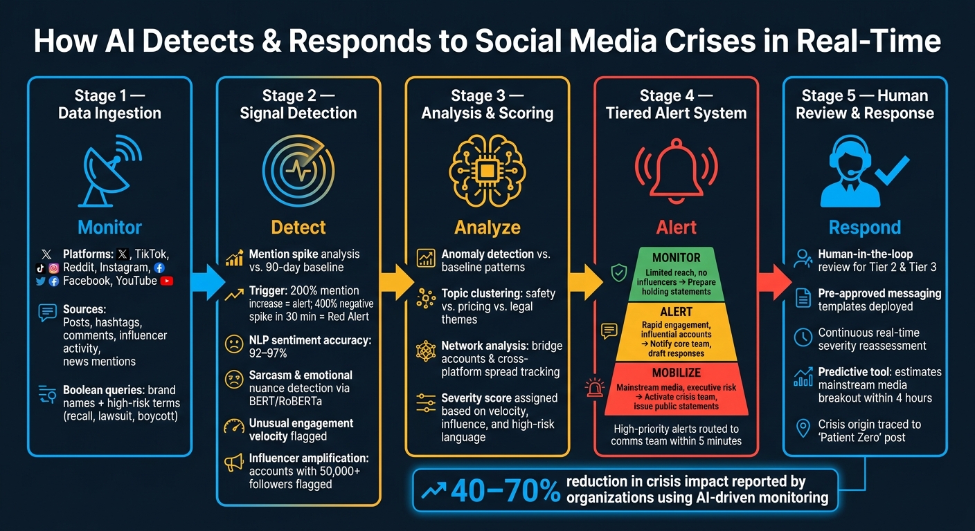 How AI Detects & Responds to Social Media Crises in Real-Time