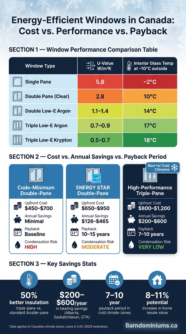 Do Energy-Efficient Windows Work in Cold Climates?