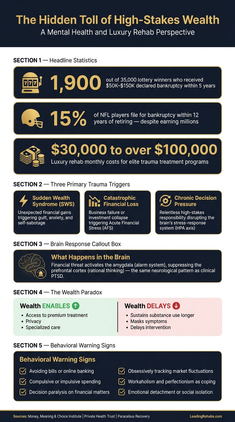 Wealth-Related PTSD: Key Statistics & Warning Signs