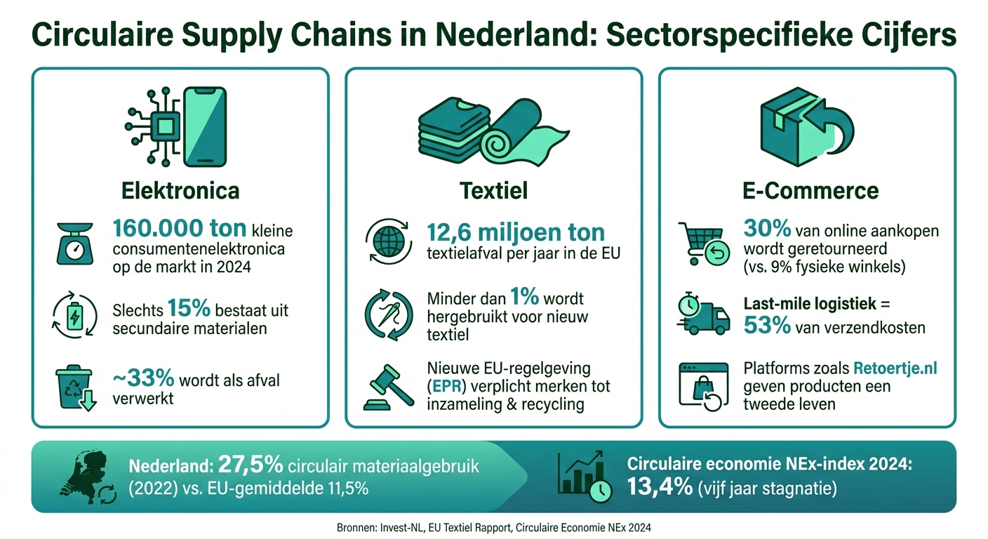 Barrières in Circulaire Supply Chains: Cijfers & Feiten