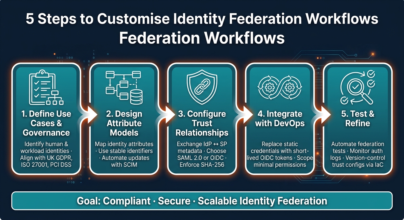 5 Steps to Customise Identity Federation Workflows
