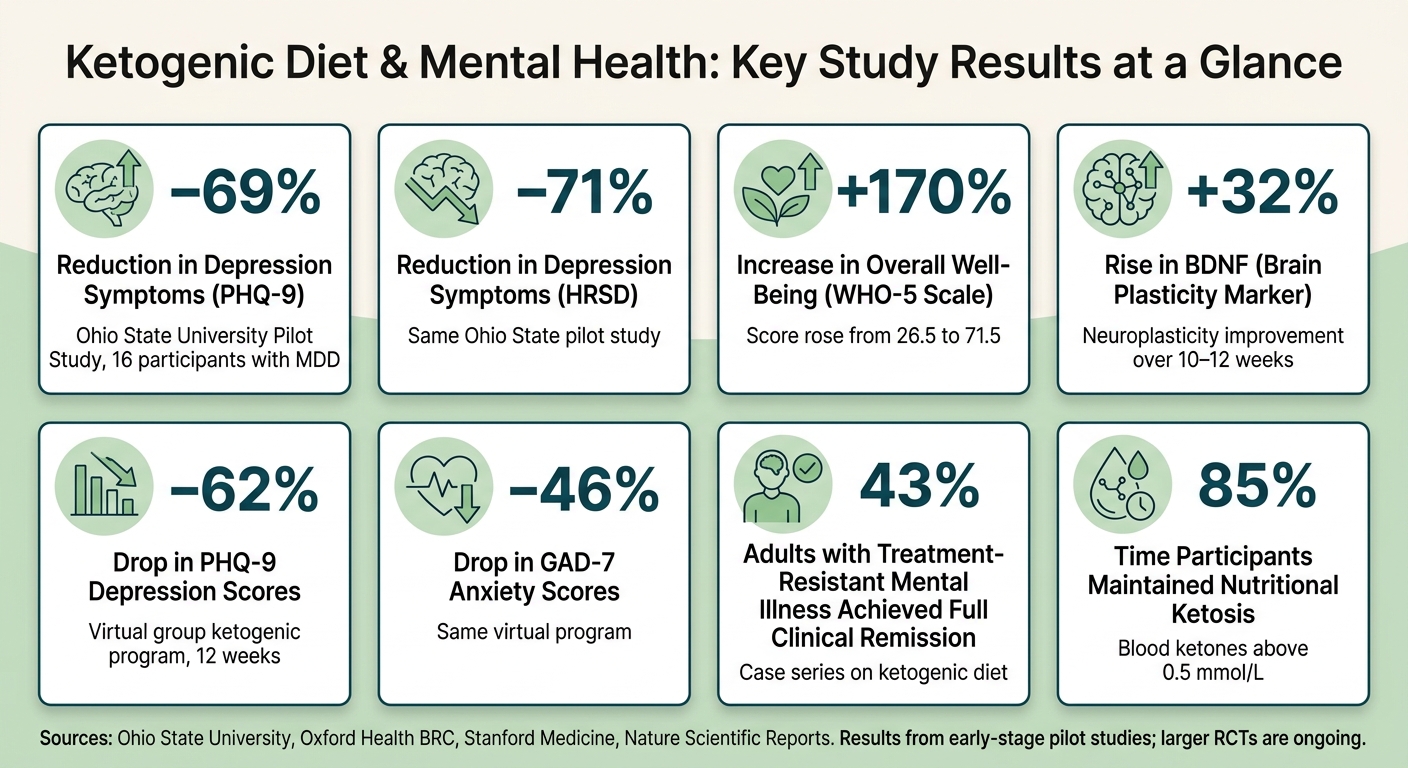 Ketogenic Diet & Mental Health: Key Study Results at a Glance