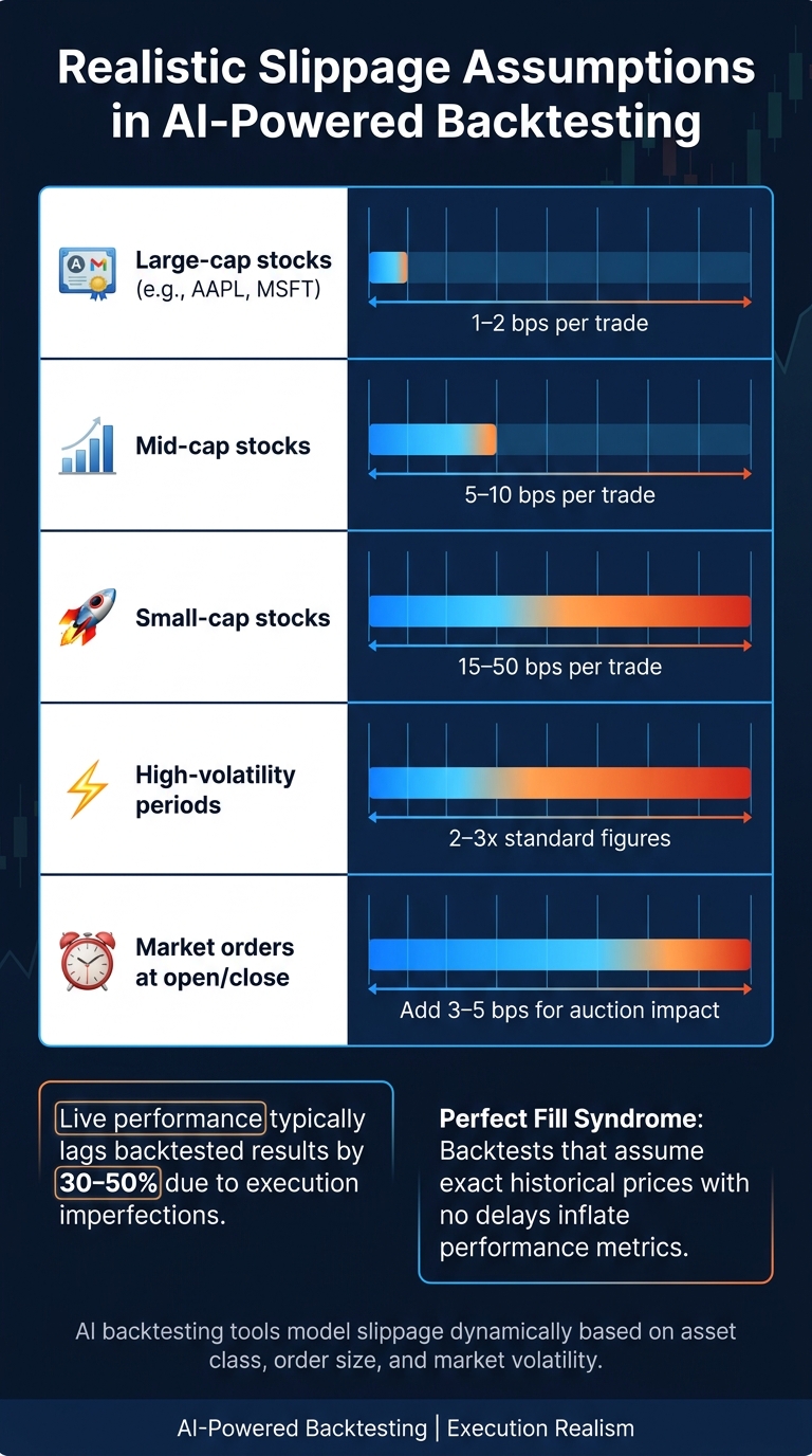 AI Backtesting: Realistic Slippage Assumptions by Asset Class