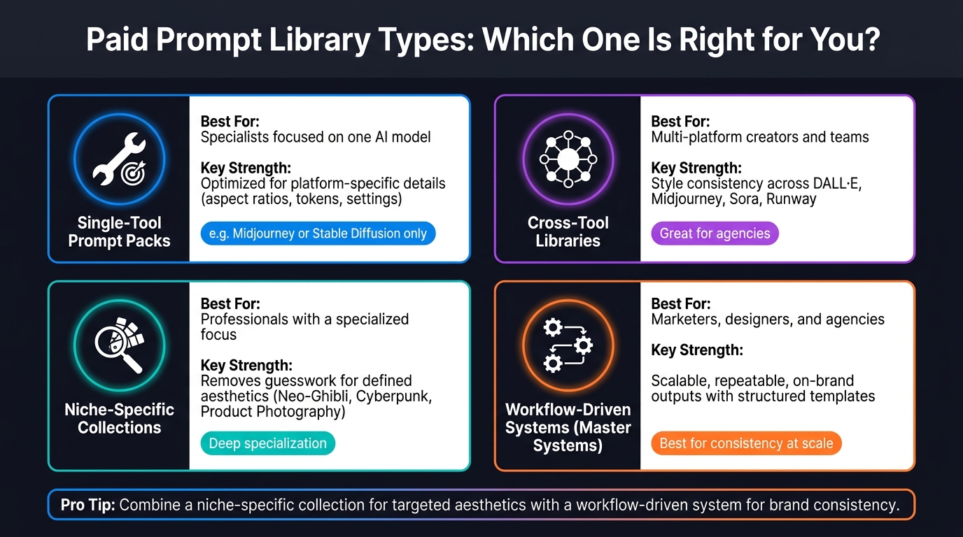 Paid Prompt Library Types: Which One Is Right for You?