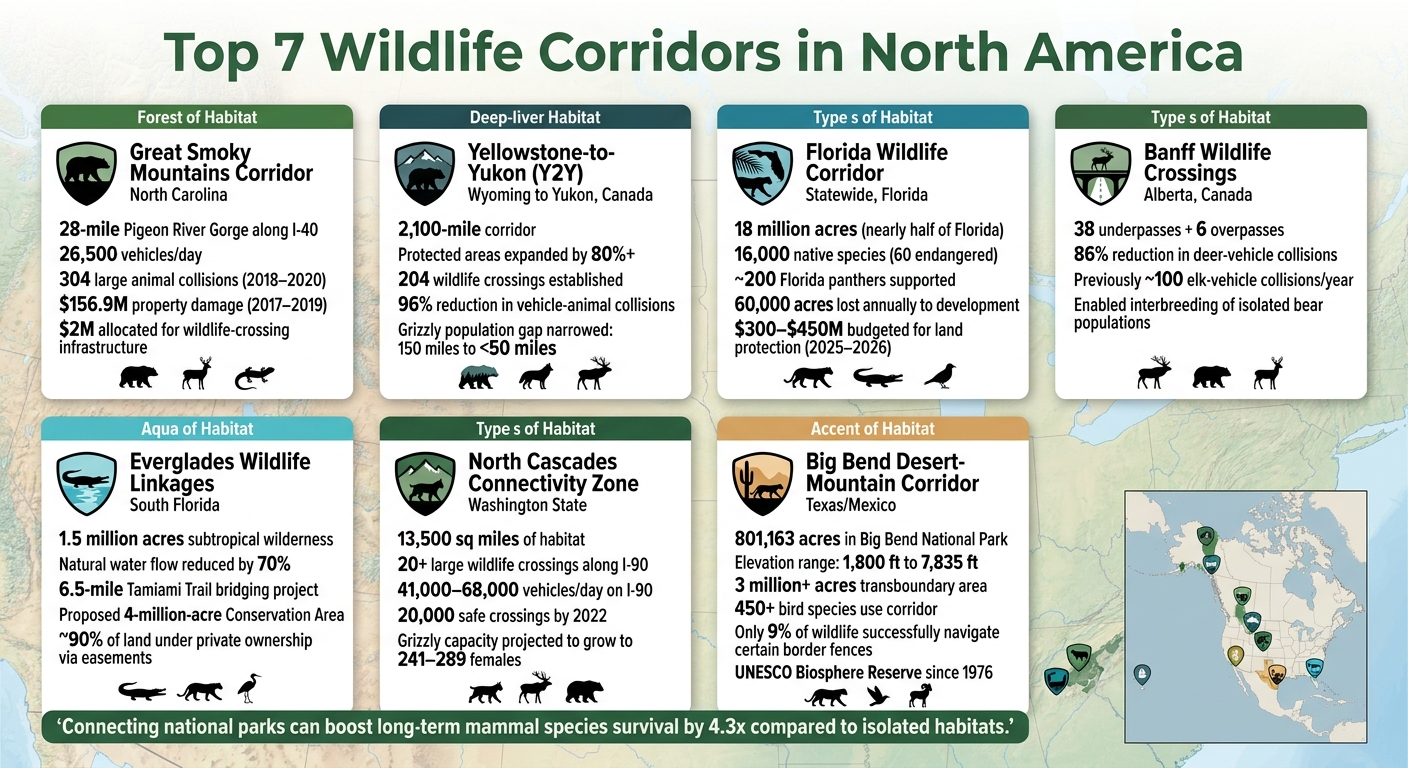 State Wildlife Ranks Wildlife Corridors in National Parks