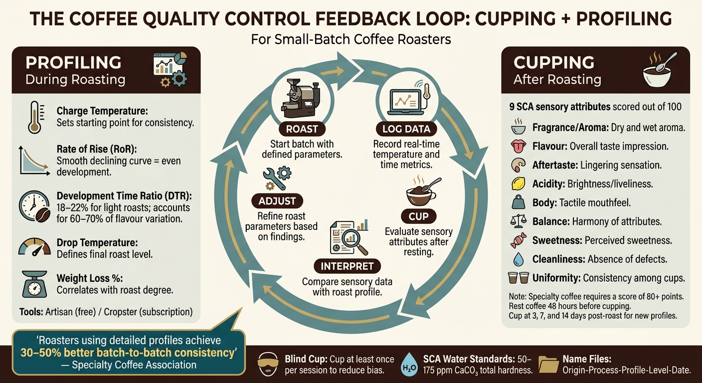 Cupping vs. Profiling: The Coffee Quality Control Feedback Loop