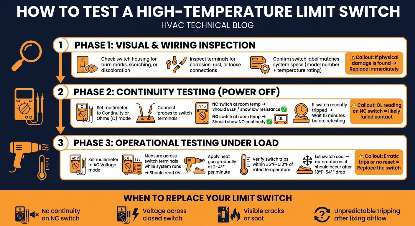 How to Test a High-Temperature Limit Switch: Step-by-Step Guide