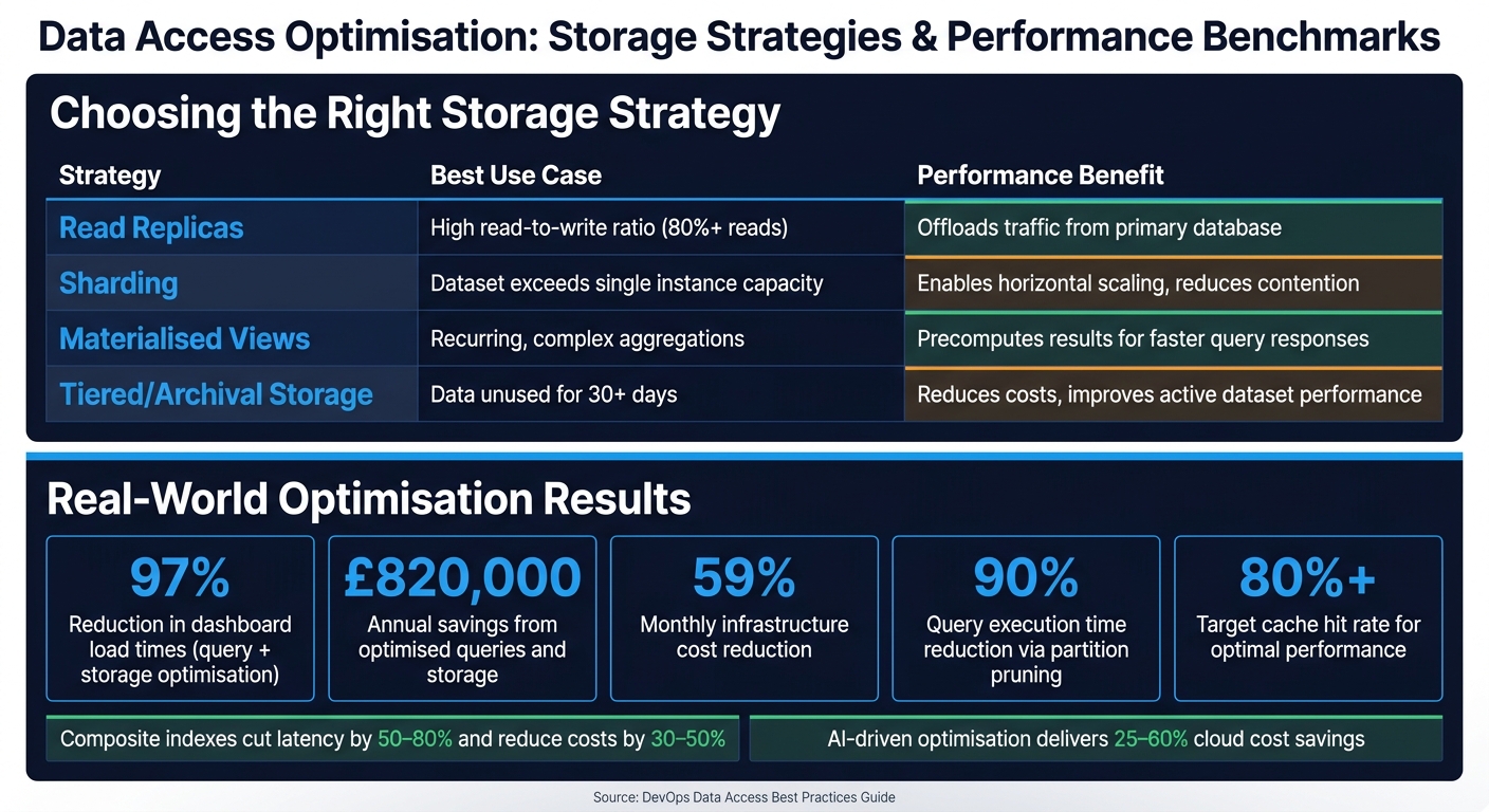 Data Access Optimisation: Key Storage Strategies &amp; Performance Metrics