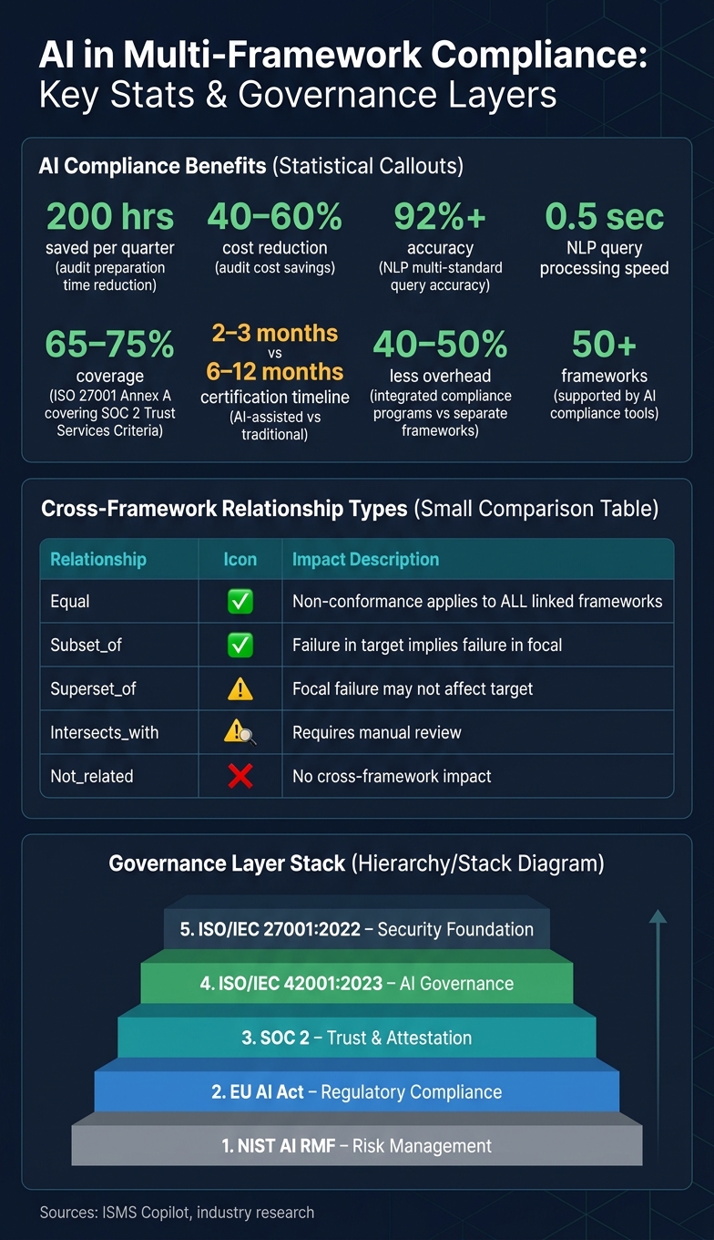 AI-Powered Multi-Framework Compliance: Key Benefits & Governance Layers