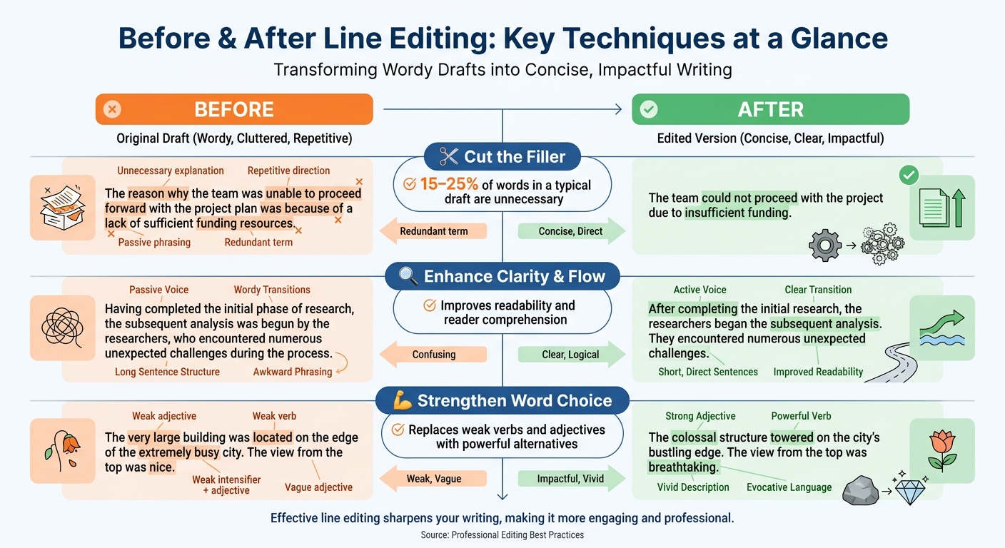 Line Editing: How to Make Every Sentence Sharper Without Losing Your ...