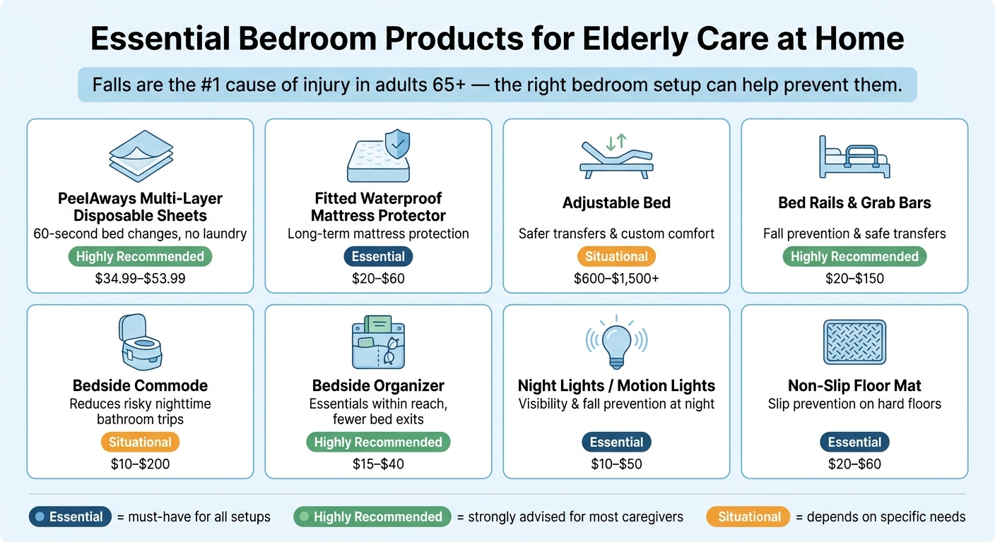 Elderly Bedroom Safety Products: Quick Comparison Guide