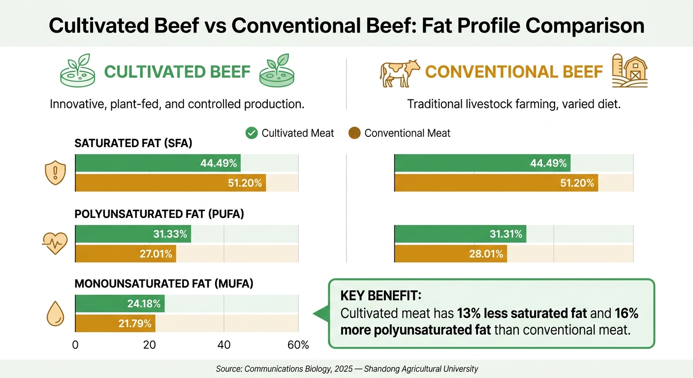 Cultivated Beef vs Conventional Beef: Nutritional Comparison