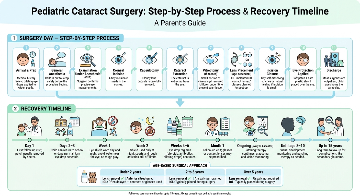 Pediatric Cataract Surgery: Step-by-Step Process & Recovery Timeline