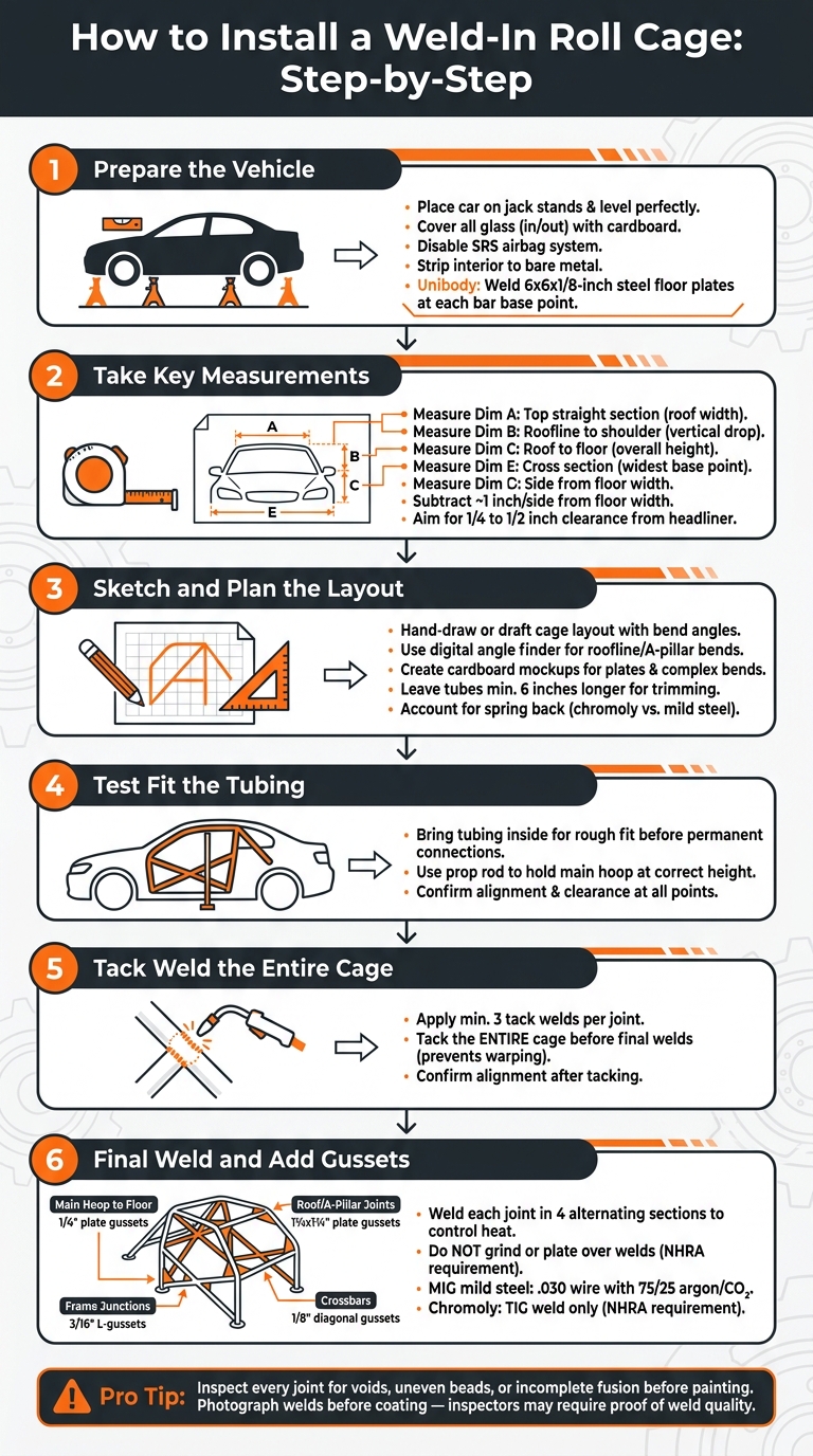 Roll Cage Installation: Step-by-Step Process Guide