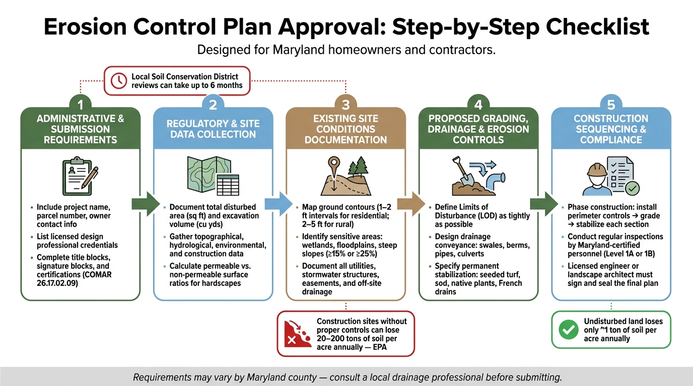 Erosion Control Plan Approval: Step-by-Step Checklist