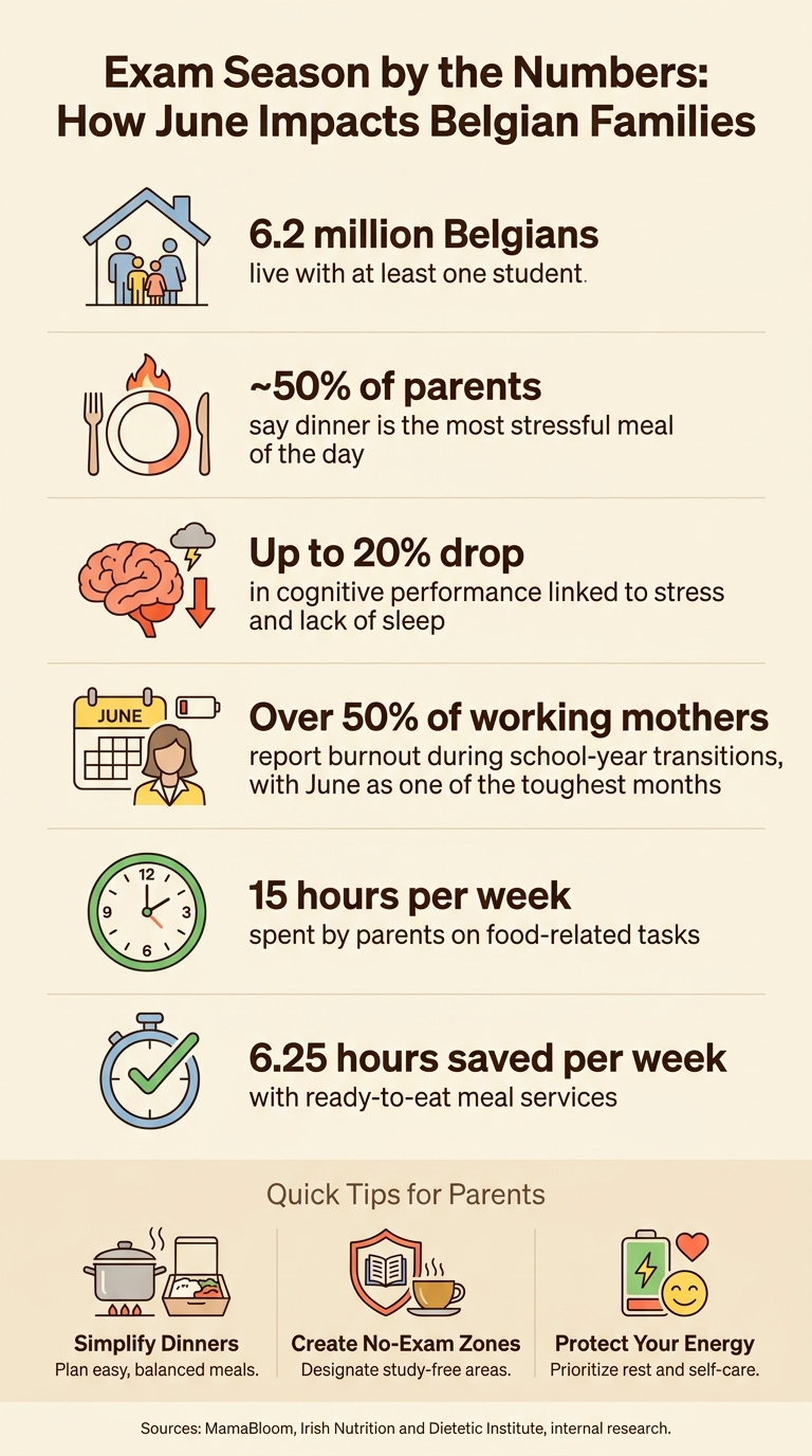Exam Season by the Numbers: How June Impacts Belgian Families