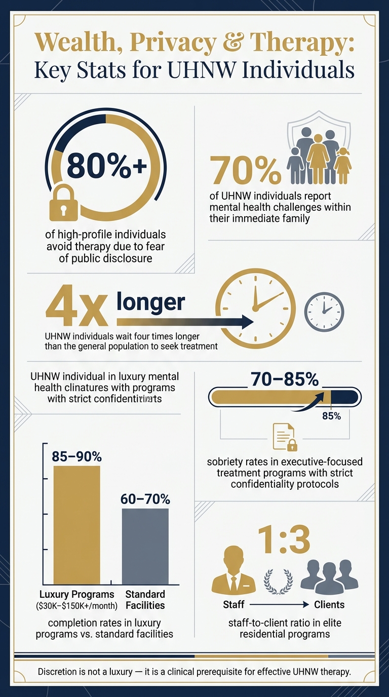 Wealth, Privacy & Therapy: Key Stats for UHNW Individuals