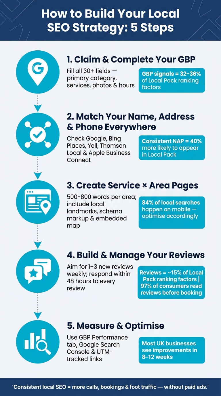 Local SEO Strategy: 5 Steps to Rank Higher in Local Search